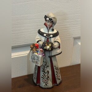 Avon Mrs Albee President’s Club Award Holiday figurine, collectors.
